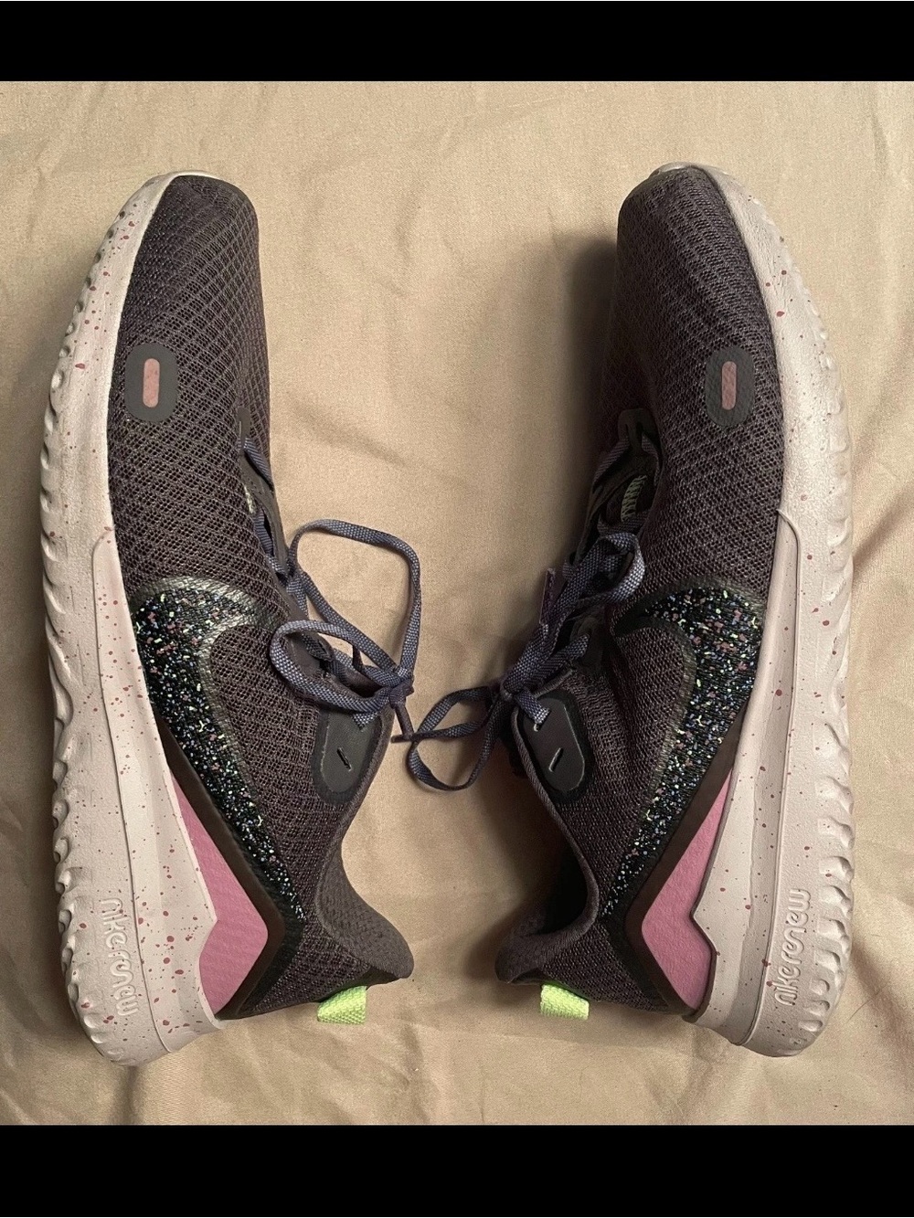 Nike Renew Running Shoes Womens 8.5 Grey Synthetic Mesh Style: CD0339-001